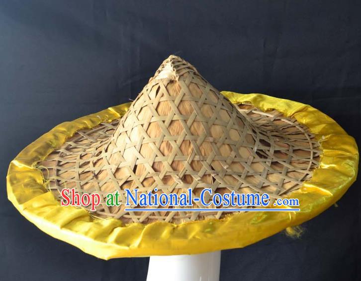 Guangxi Women Adult Minority Performance Hat Zhuang Nationality Folk Song Advanced Embroidery Handmade Headwear