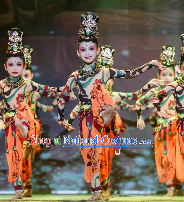 Dunhuang Performance Costumes Children Flying Classical Dance Costumes