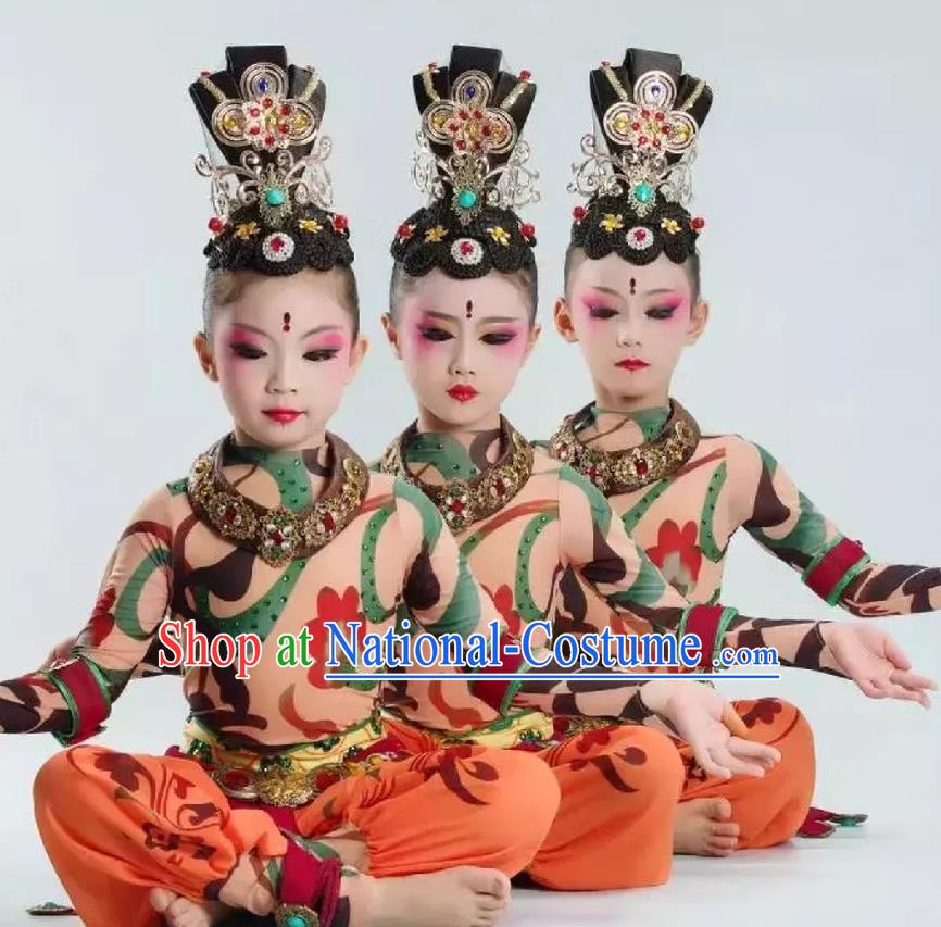 Dunhuang Performance Costumes Children Flying Classical Dance Costumes