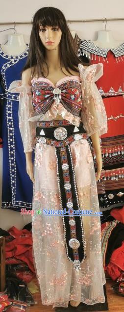 Hani Minority Costumes In Xishuangbanna Lijiang China Ethnic Yunnan