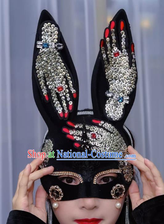 Carnival Mask Masquerade Half Face Sexy Bunny Girl Mask Rabbit Mask