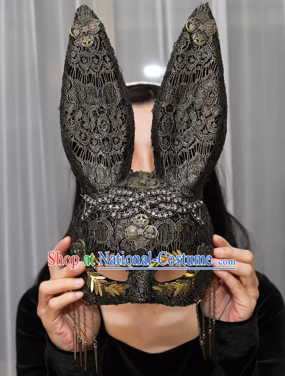 Carnival Mask Masquerade Half Face Sexy Bunny Girl Mask Rabbit Mask