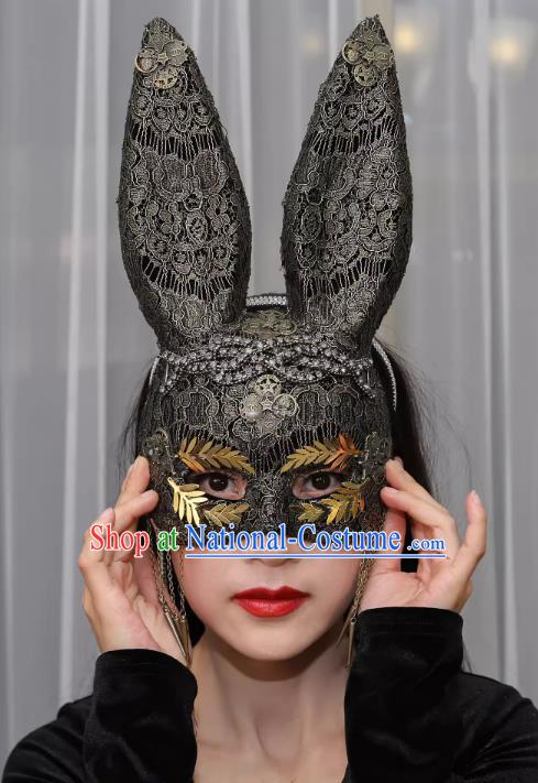 Carnival Mask Masquerade Half Face Sexy Bunny Girl Mask Rabbit Mask