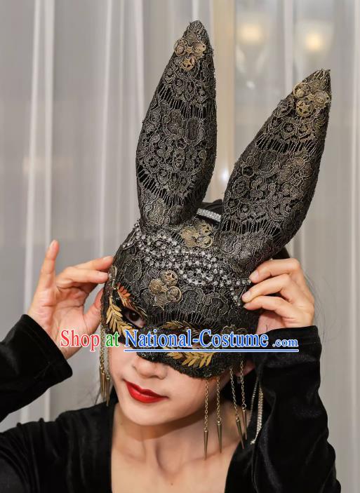 Carnival Mask Masquerade Half Face Sexy Bunny Girl Mask Rabbit Mask