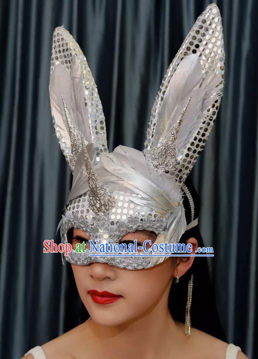 Carnival Mask Masquerade Half Face Sexy Bunny Girl Mask Rabbit Mask