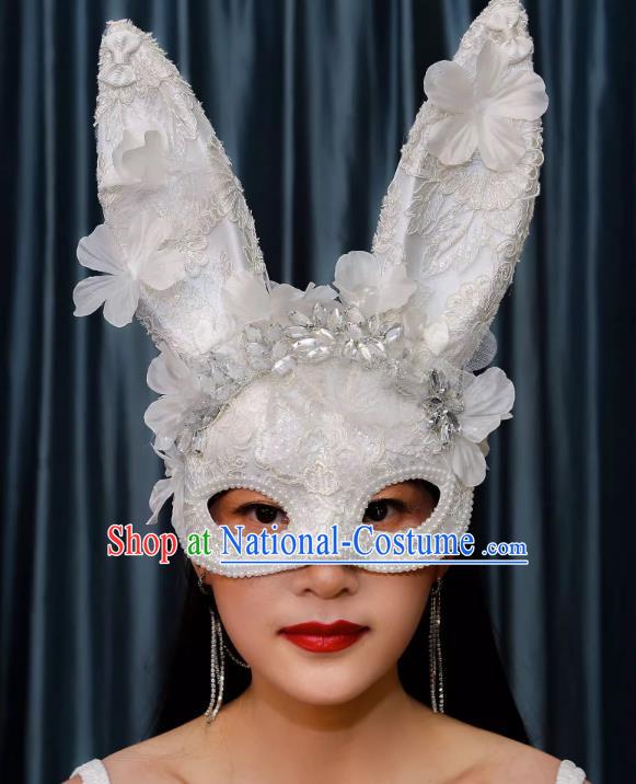 Carnival Mask Masquerade Half Face Sexy Bunny Girl Mask Rabbit Mask