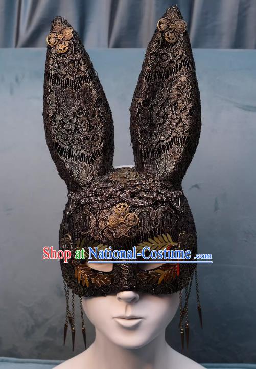 Carnival Mask Masquerade Half Face Sexy Bunny Girl Mask Rabbit Mask