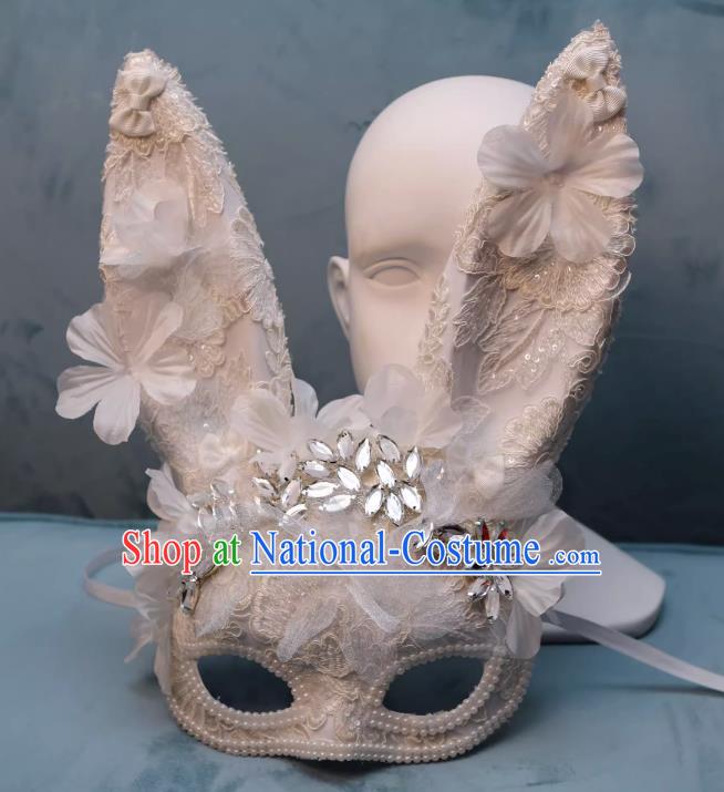 Carnival Mask Masquerade Half Face Sexy Bunny Girl Mask Rabbit Mask