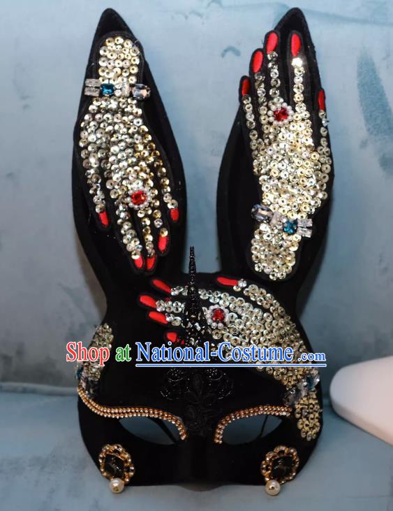 Carnival Mask Masquerade Half Face Sexy Bunny Girl Mask Rabbit Mask