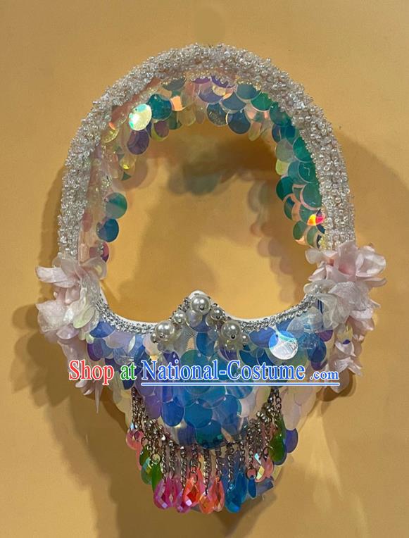 Alternative Funny Rebellious Exaggerated Crazy Flamboyant Fearless Mask Face Mask Decoration