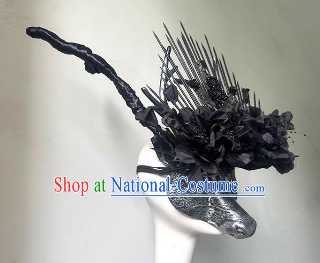 Mysterious Deer Antler Mori Dark Decorative Mask Animal Headdress Mask