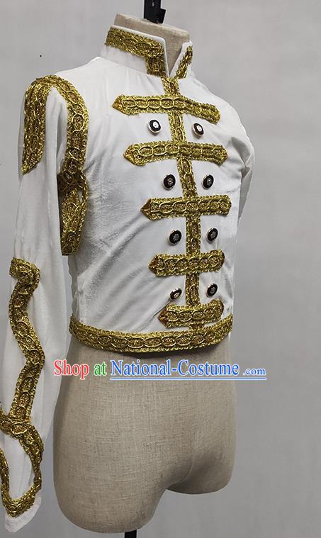 Men Bakita Single Top Performance Costumes Dance Performance Costumes