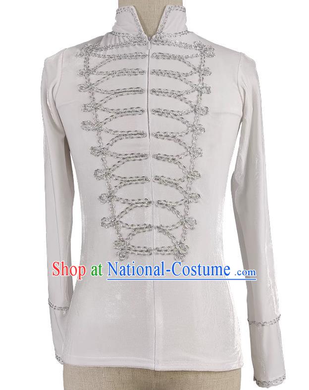 Large Scale Stage Costumes Ballet Men Tops Dance Costumes Prince Repertoire Performance Costumes Adult Practice Clothes