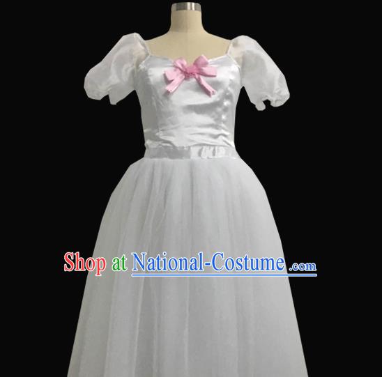 Ballet Costumes Professional Giselle Dress Chest Applique Fluffy Princess Dress Repertoire Costumes