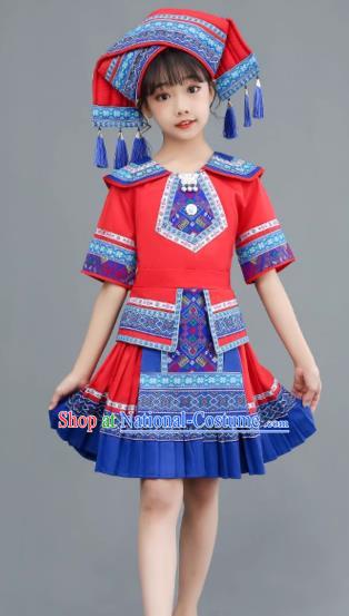 Children Clothing of The Zhuang Nationality On June 1