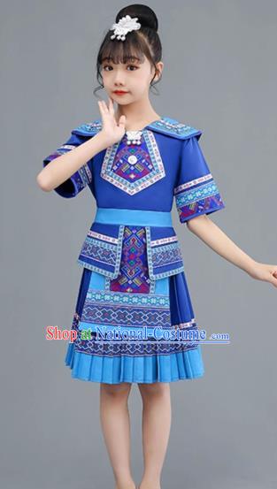 Children Clothing of The Zhuang Nationality On June 1