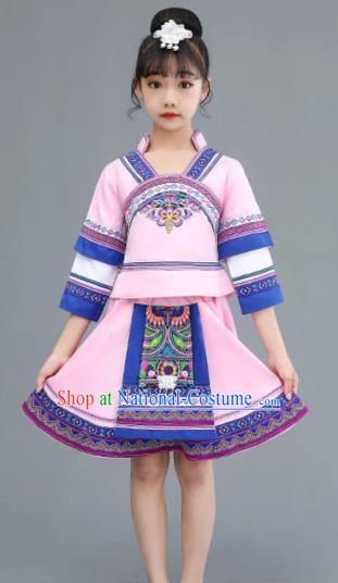 Children Clothing of The Zhuang Nationality On June 1