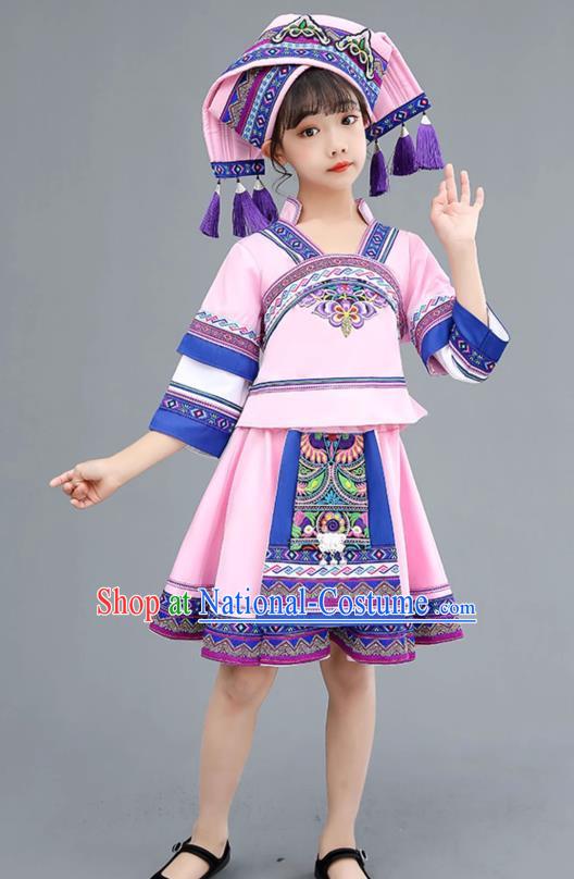 Children Clothing of The Zhuang Nationality On June 1