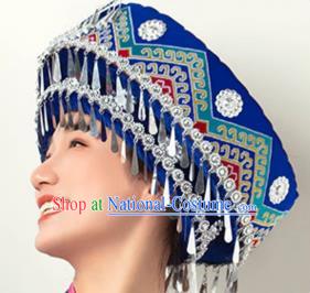 Ethnic Minority Hat Miao Tujia Zhuang Headdress Female Performance Stage Jewelry Yi Naxi