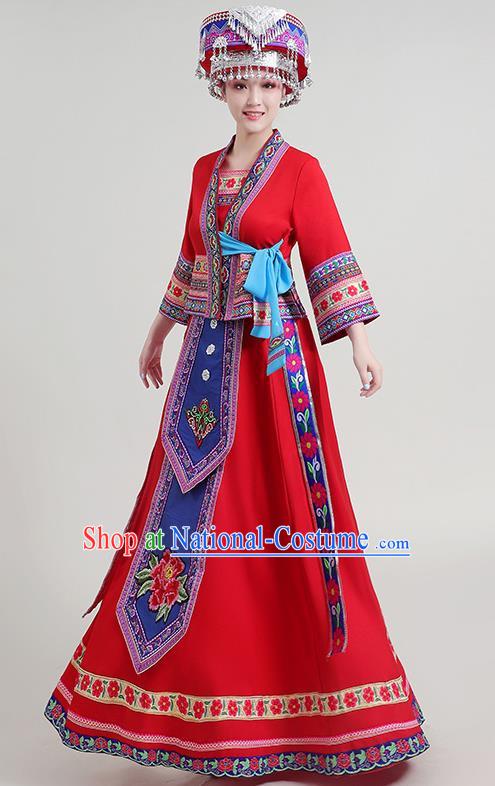 Miao Costumes 56 Ethnic Minority Costumes Female Adult Dance Costumes Dong And Tujia