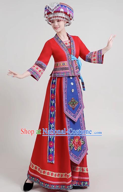 Miao Costumes 56 Ethnic Minority Costumes Female Adult Dance Costumes Dong And Tujia