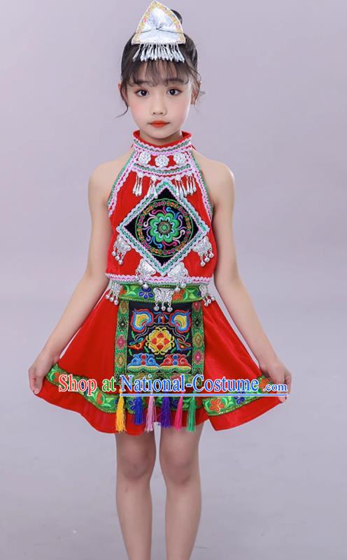 Children Minority Costumes Children Day Girls Zhuang Tujia Miao Boys Yi And Yao Children Costumes