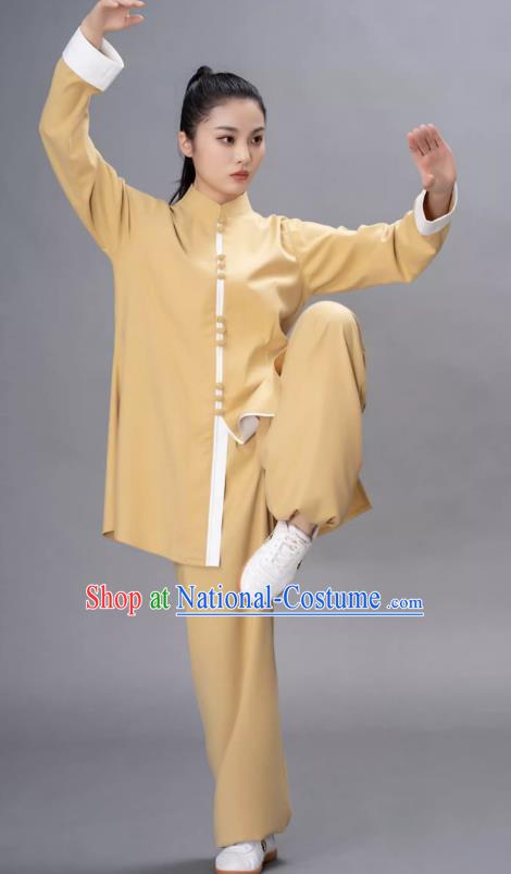 Tai Chi Clothing Performance Clothing Set Women Group Morning Exercise Competition Chinese Traditional Clothing