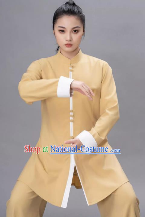 Tai Chi Clothing Performance Clothing Set Women Group Morning Exercise Competition Chinese Traditional Clothing