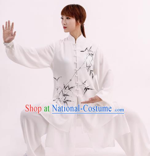 Tai Chi Clothing Female Summer Clothes Elegant Tai Chi Practice Clothing Competition Clothing Chinese Wind Male