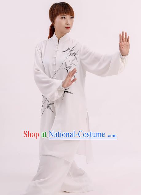 Tai Chi Clothing Female Summer Clothes Elegant Tai Chi Practice Clothing Competition Clothing Chinese Wind Male