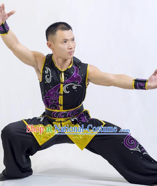 Nanquan Martial Arts Performance Clothing Tai Chi Performance Competition Clothing Tai Chi Practice Clothing Male