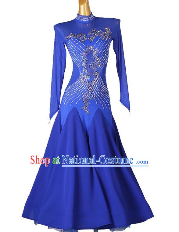 Modern Dance Skirt Performance Competition Clothing National Standard Dance Large Swing Skirt Social Clothing Waltz Group Dance Clothing