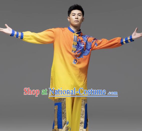 Chinese Style Male And Female National Tide Martial Arts Performance Clothing Annual Meeting Jazz Dance Modern Dance Drum Performance Suit