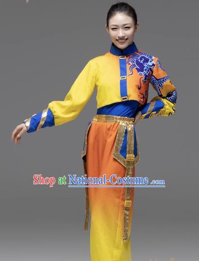 Chinese Style Male And Female National Tide Martial Arts Performance Clothing Annual Meeting Jazz Dance Modern Dance Drum Performance Suit