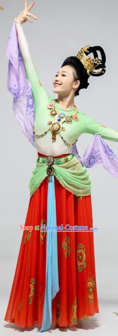 Dunhuang Flying Fairy Elegant Chinese Style Classical Performance Costumes Rebound Pipa Gorgeous Dance Costumes