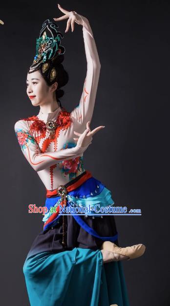 Classical Dance Costumes All The Way Dunhuang Flying Dance Costumes Adult Exotic Costume Performances