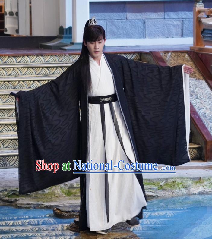 China Period TV Series Chen Xiang Ru Xie Swordsman Replica Costumes Ancient Mountain God Garments Immortal Samsara Yu Mo Clothing