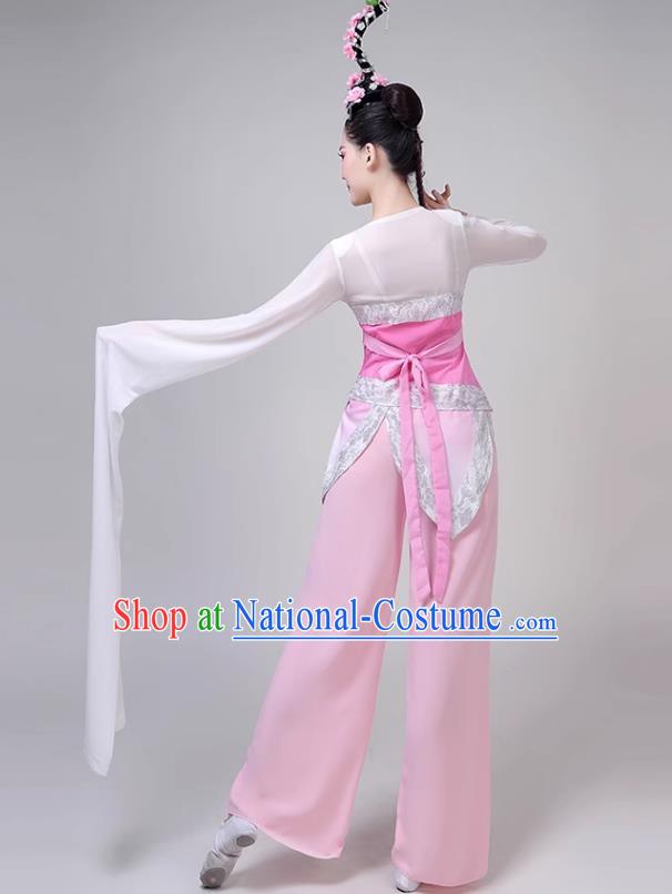 Classical Dance Costume Female Elegant Water Sleeve Performance Costume National Group Dance Taoli Cup Stage Taoyao Performance Costume