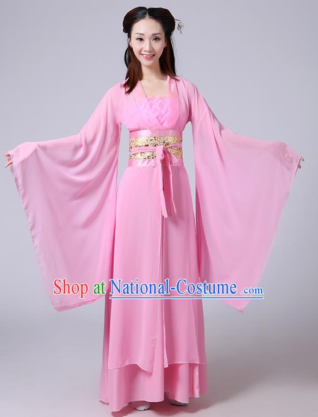 Heroine Little Dragon Girl White Liu Yifei Ancient Costume Seven Fairies Costume