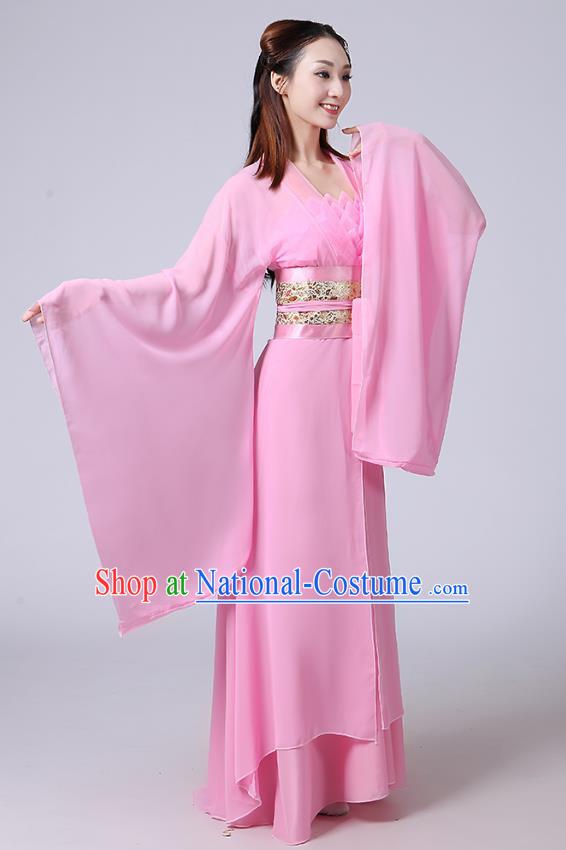 Heroine Little Dragon Girl White Liu Yifei Ancient Costume Seven Fairies Costume