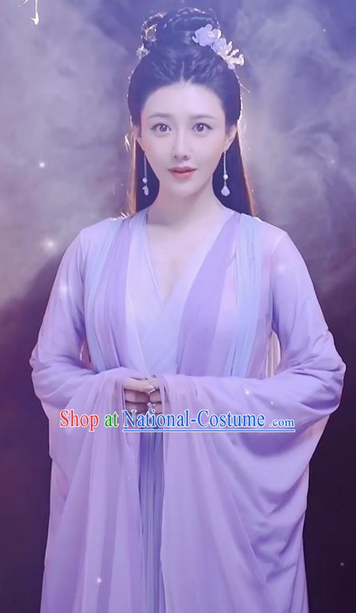 China TV Series Chen Xiang Ru Xie Fairy Costumes Ancient Xian Xia Drama Immortal Samsara Goddess Tao Ziqi Dress Clothing