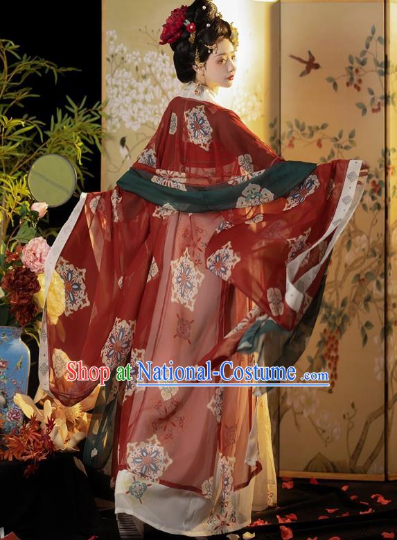 Ancient China Empress Costumes Court Woman Hanfu Dress Ancient Palace Princess Clothing