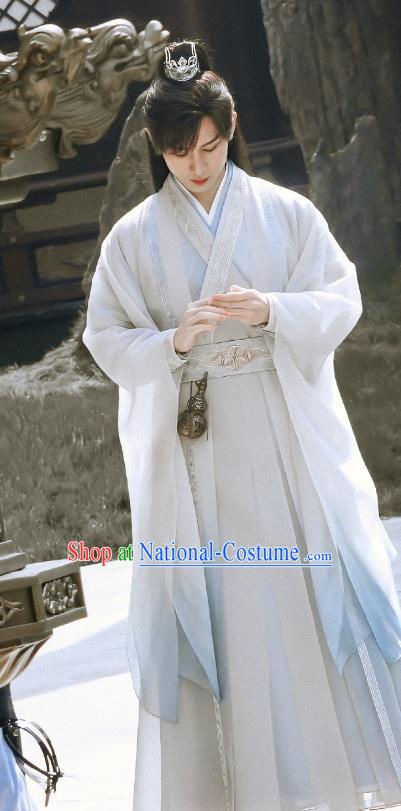 TV Series Immortal Samsara Young Lord Ying Yuan Garment Costumes China Ancient Drama Swordsman Clothing