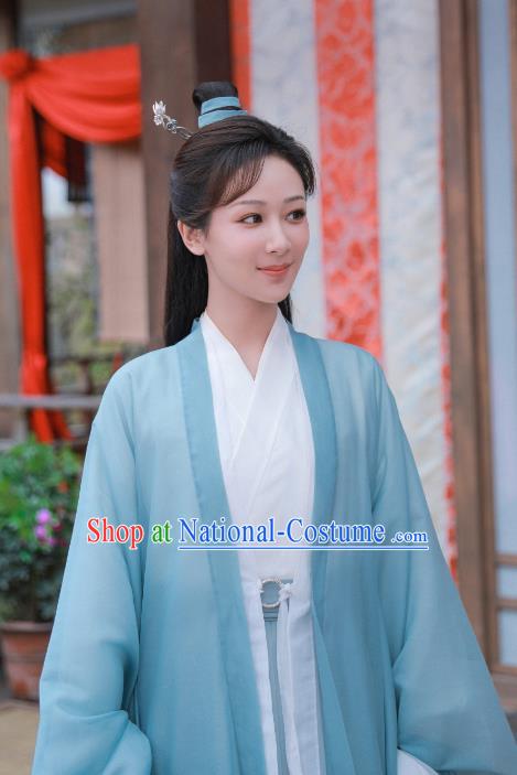 China Ancient TV Series Swordsman Clothing Xian Xia Drama Immortal Samsara Yan Dan Garment Costumes