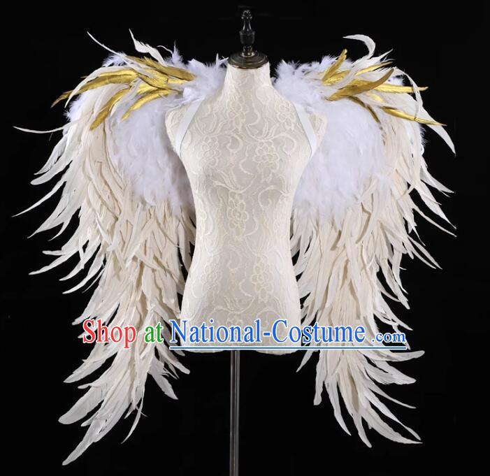 Top Show Feather Wings Catwalks Props Model Stage Brazilian Carnival Angel Wings