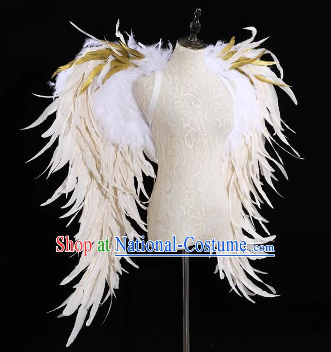 Top Show Feather Wings Catwalks Props Model Stage Brazilian Carnival Angel Wings