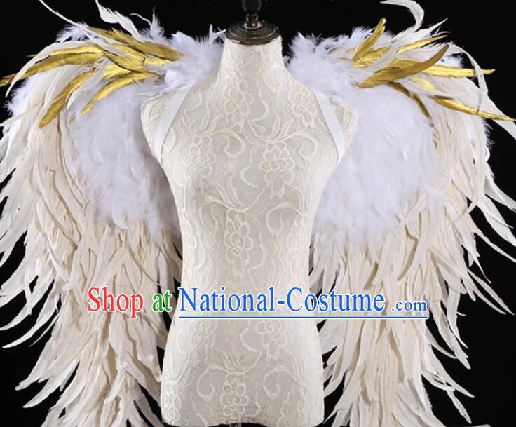 Top Show Feather Wings Catwalks Props Model Stage Brazilian Carnival Angel Wings