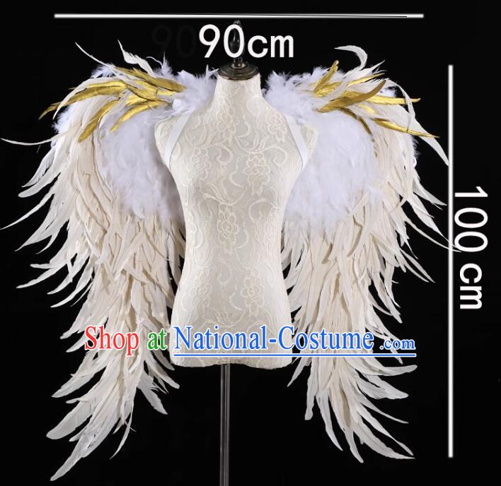 Top Show Feather Wings Catwalks Props Model Stage Brazilian Carnival Angel Wings