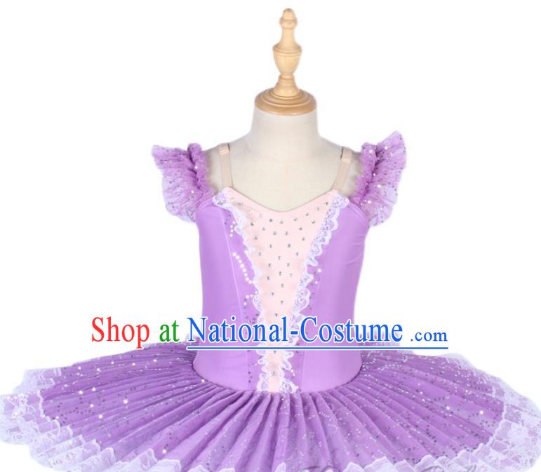 Children Sling TUTU Skirt Ballet Dance Skirt Professional Performance Costume Performance Costume Stage Costume