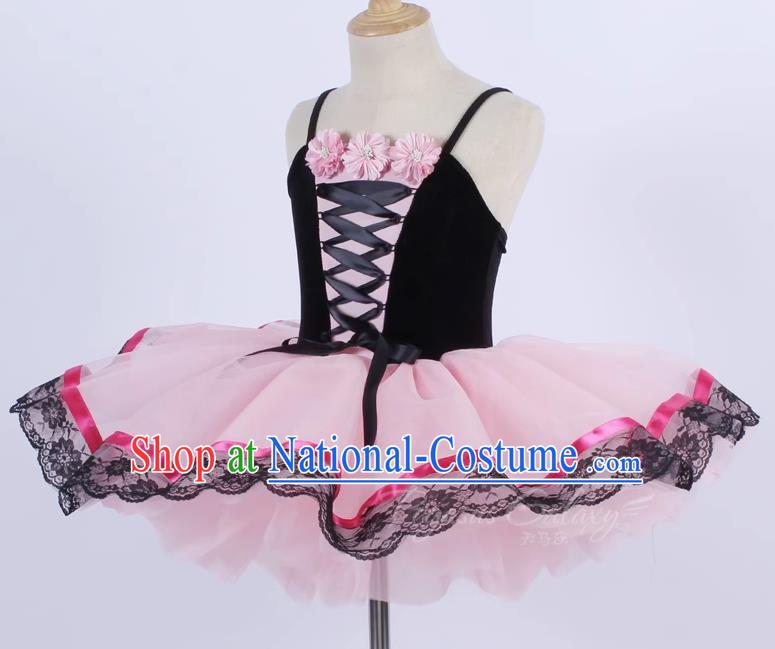 Children TUTU Ballet Dance Skirt Tutu Skirt Stage Performance Clothing Sling Performance Clothing